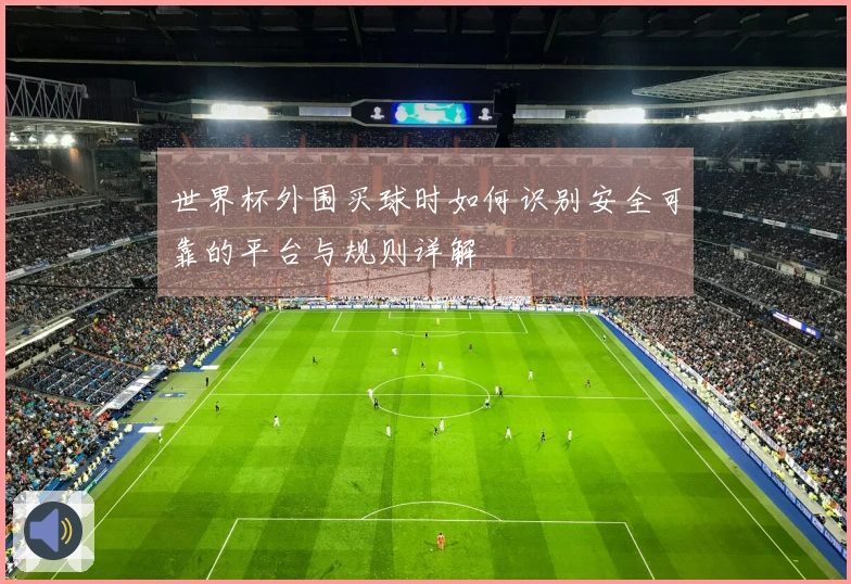 世界杯外围买球时如何识别安全可靠的平台与规则详解